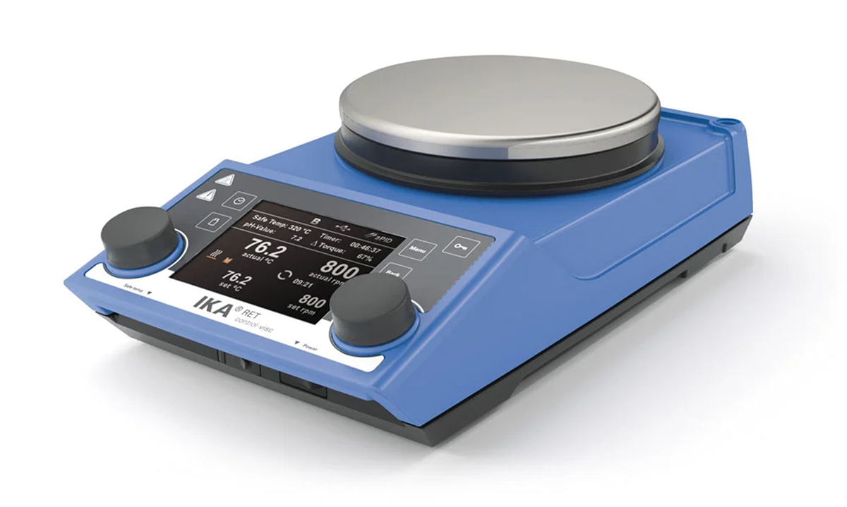 Agitador magnético IKA RET control-visc + Labworldsoft Software 5