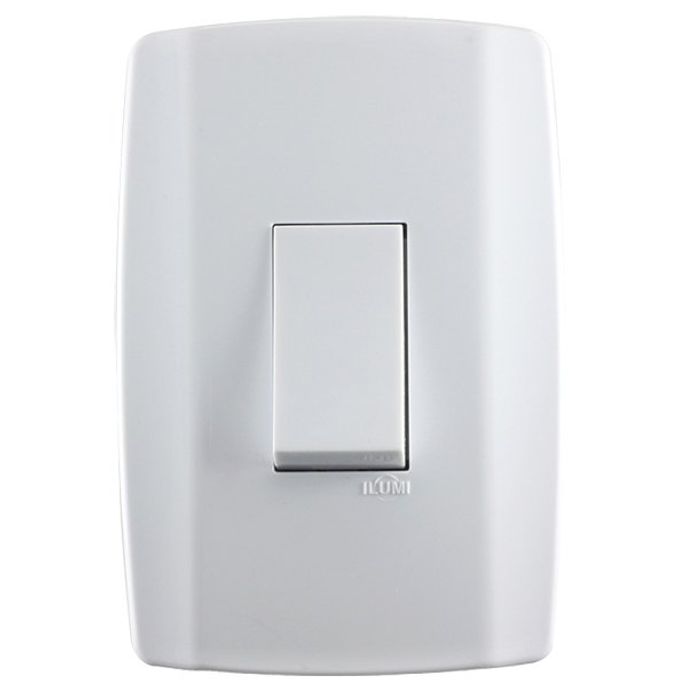 Conjunto Interruptor Intermediário 10a 250v Slim Branco - Ilumi
