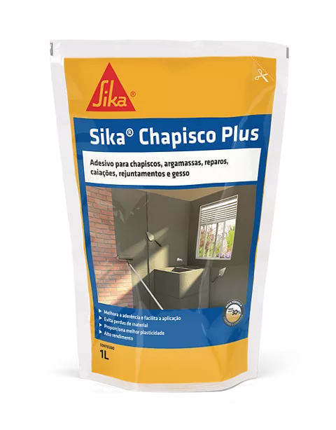 Sika Chapisco Plus Adesivo Para Argamassas 1 Litro