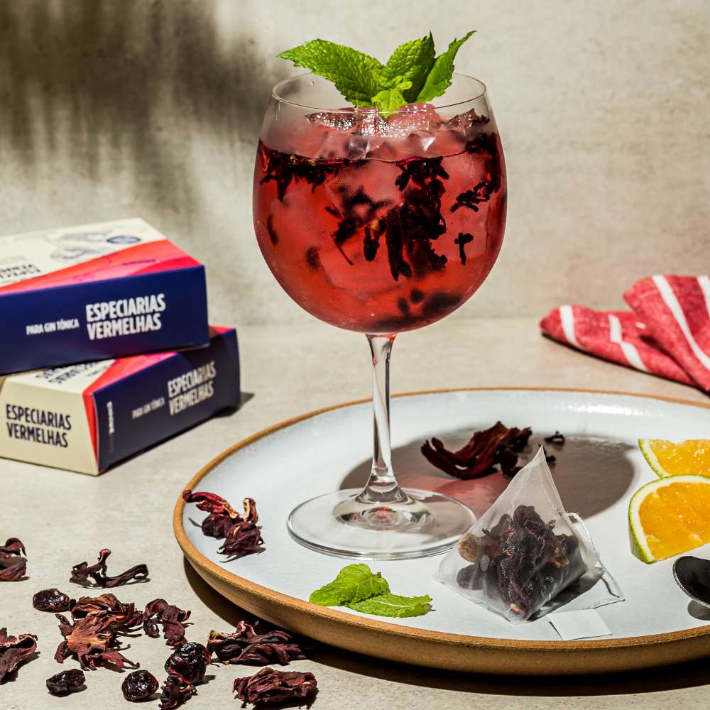 Kit Especiarias Vermelhas + Gin Gordon´s - Easy Drinks