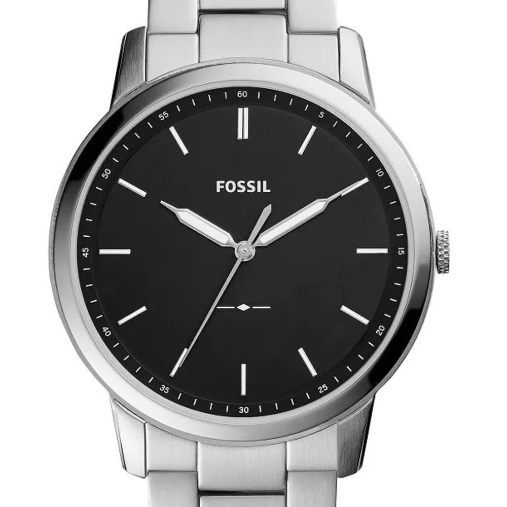 Relógio Fossil Super Slim Prata - FS5307/1PN