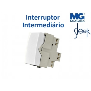 Interruptor Intermediário Margirius Sleek