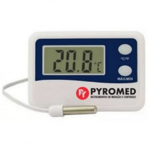 Termômetro Digital Máxima e Mínima com cabo 2m | PY7424.0 | Pyromed