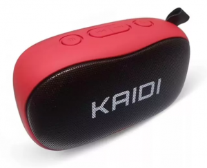 Caixa De Som Bluetooth Com Microfone Embutido Rádio KD811 Kaidi