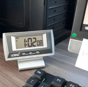 Relógio Digital De Mesa Para Quarto Escritório Lelong LE-8115