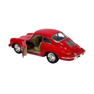Miniatura Colecionável Porsche 356 B Carrera 2 Vermelho 1/32 Kinsmart