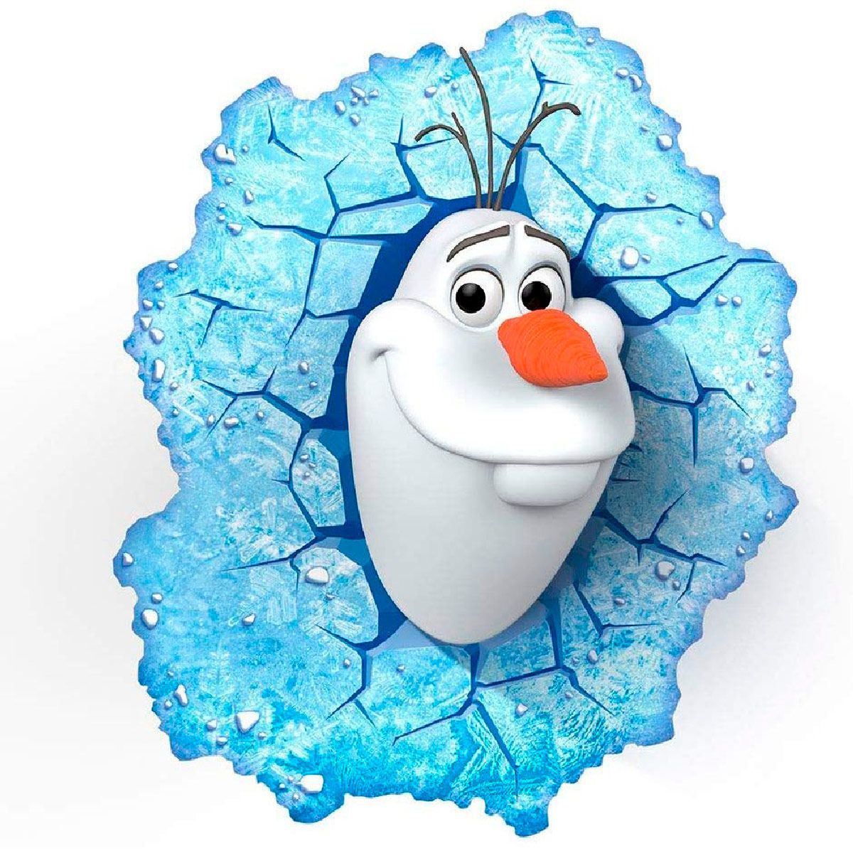 Luminária 3D Light FX Olaf Frozen Original Disney