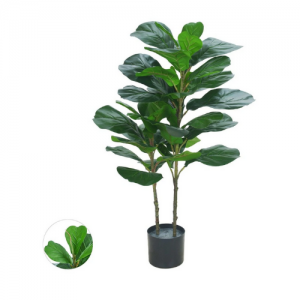 Kit Fortunio - Ficus Lyrata Planta Artificial
