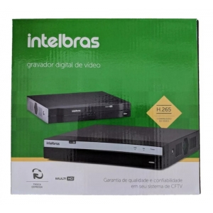 Gravador de vídeo Intelbras h.265+