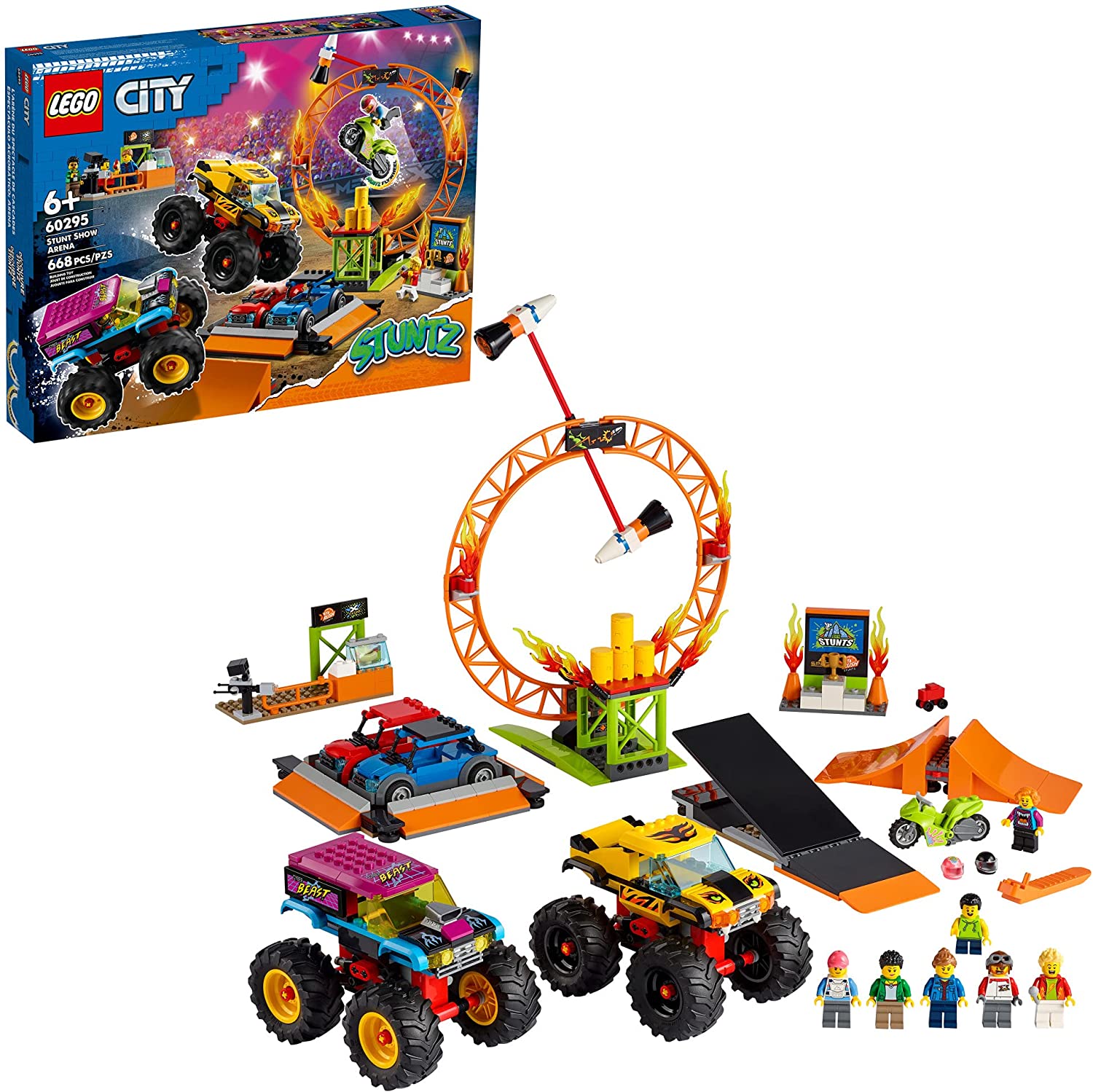 Lego City 60295 - Arena de Espetáculo de Acrobacias - Foto 0