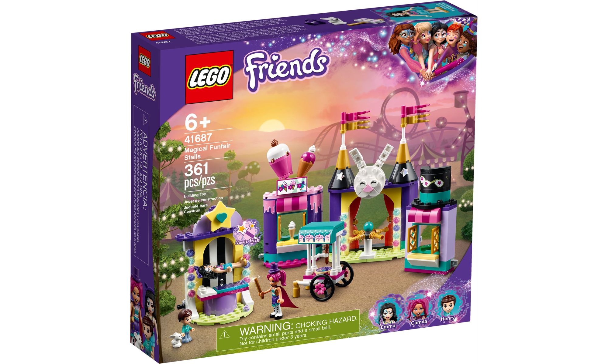 Lego Friends 41687 - Barracas da Feira de Diversões Mágica - Foto 0