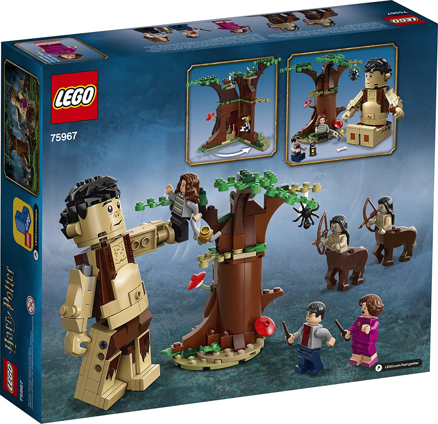 Lego Harry Potter 75967 - A Floresta Proibida: O Encontro de Grope e Umbridge - Foto 6