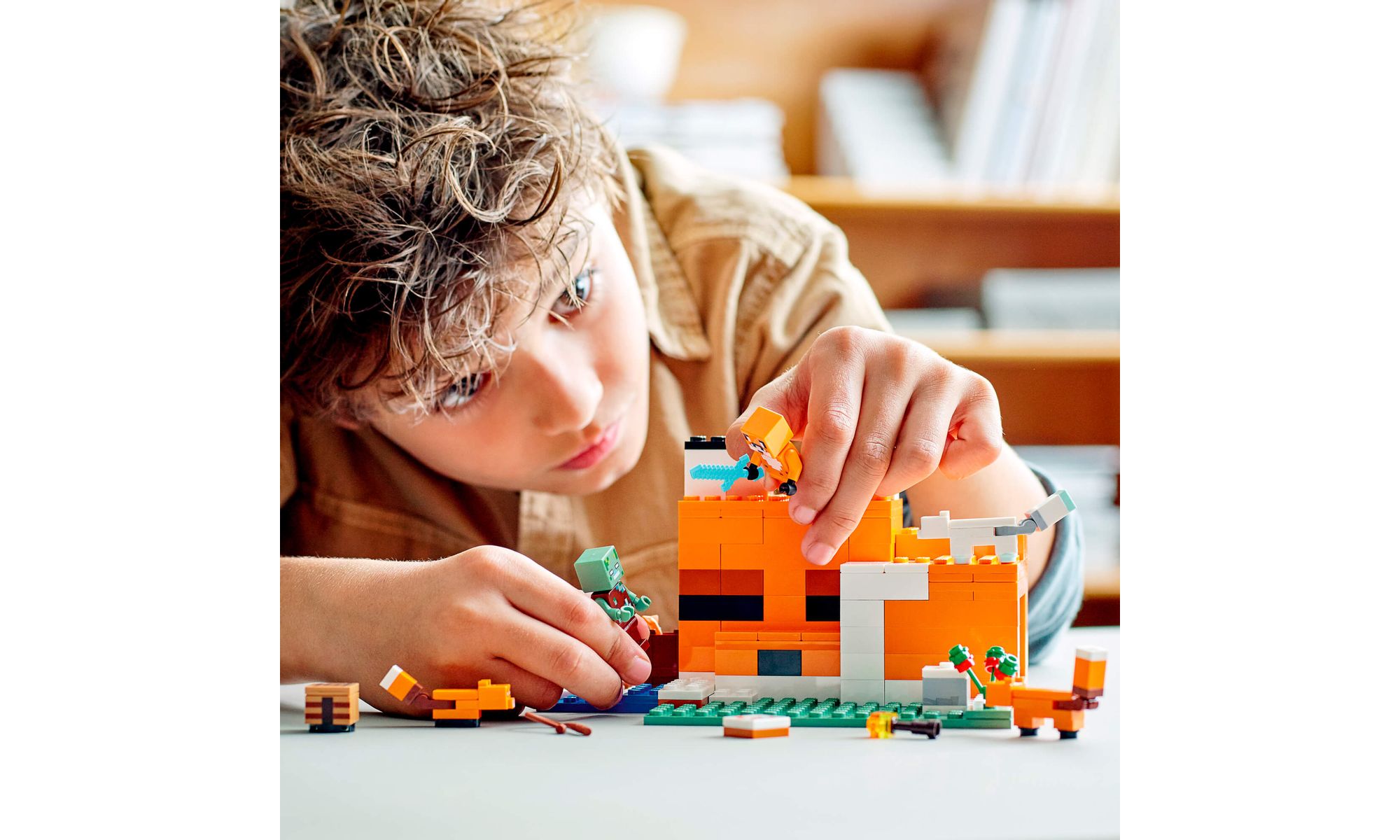 Lego Minecraft 21178 - Pousada da Raposa - Foto 3