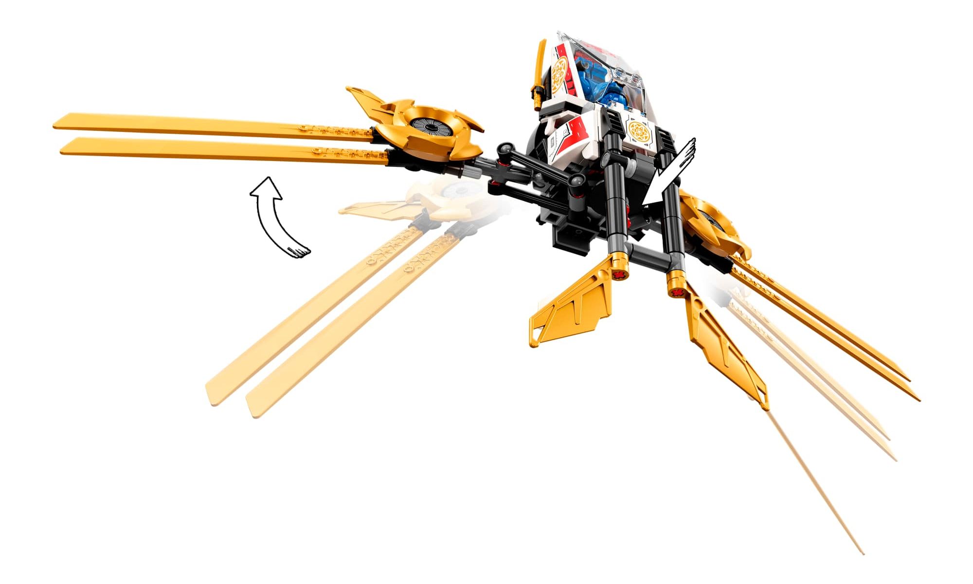 Lego Ninjago 71739 - Invasor Ultra-Sônico - Foto 4