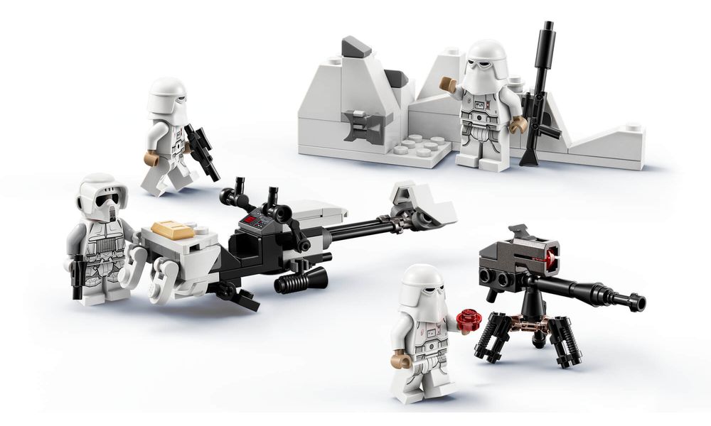 Lego Star Wars 75320 - Pack de Batalha - Snowtrooper - Foto 1