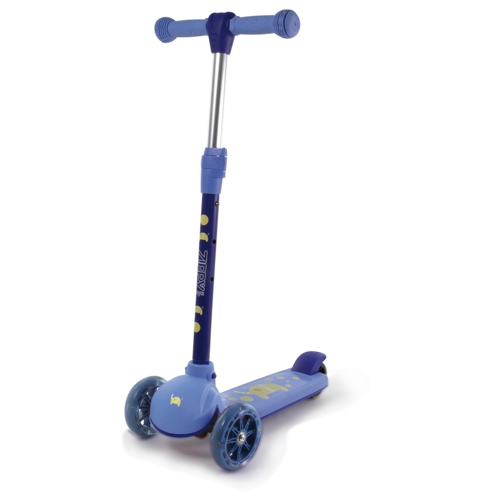 Patinete 3 Rodas Led Azul até 60kg - Zippy Toys PN20M1 - Foto 0