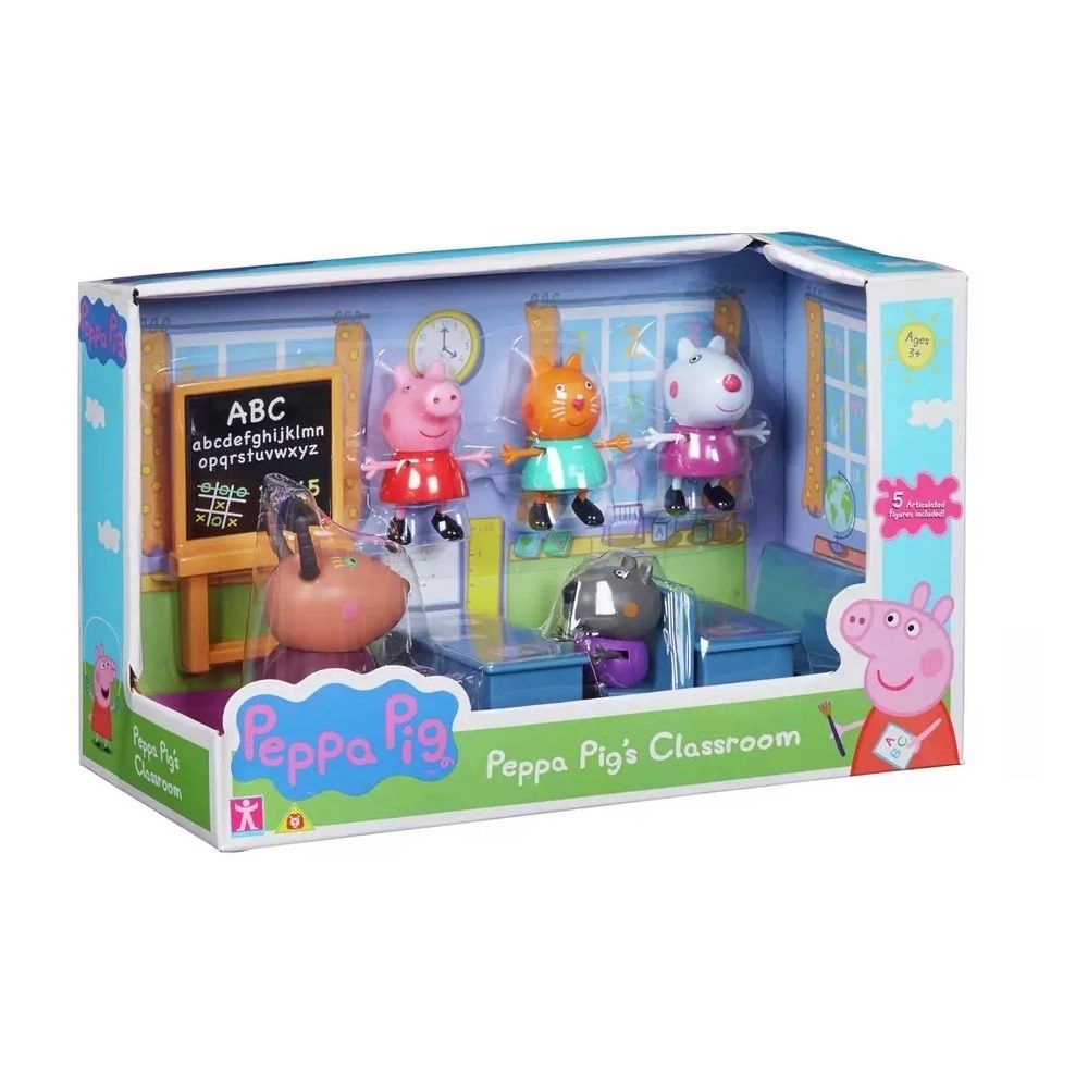 Peppa Pig - Escolinha da Peppa Com 5 Figuras - Sunny 2310 - Foto 0
