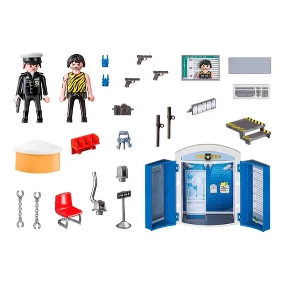 Playmobil City Action 70306 - Gift Set  Estação Policial - Sunny 2527 - Foto 2