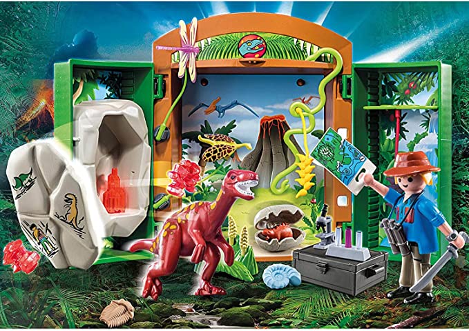 Playmobil Dinos 70507 - Explorador e Dinossauro - Sunny 2107 - Foto 1