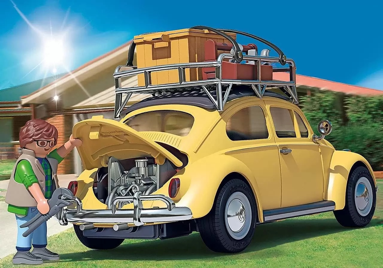 Playmobil Edição Especial 70827 - Volkswagen Beetle 51 Peças - Sunny 2681 - Foto 2