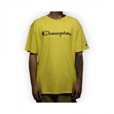 Camiseta Champion Outline - Amarelo
