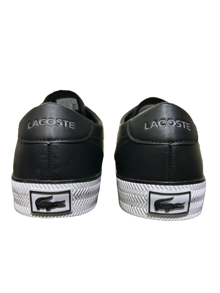 Tênis Lacoste Gripshot Vulcanized Sneakers Masculino - Preto/Branco