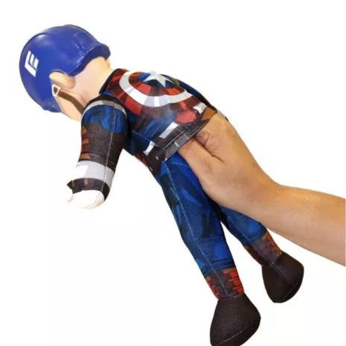 Boneco do Capitão América My Puppet Heróis Fantoche Marvel