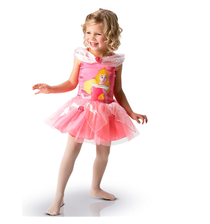 Fantasia Bela Adormecida Infantil Princesa Aurora Bailarina