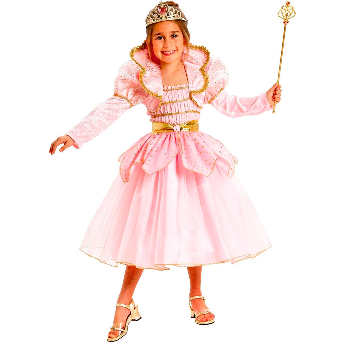 Fantasia de Princesa Encantada Infantil Luxo