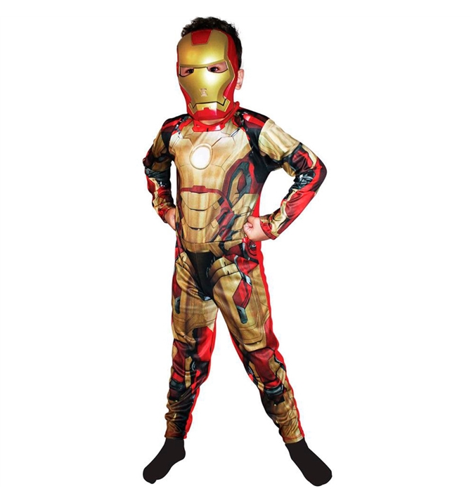 Fantasia Homem De Ferro 3 / Iron Man Infantil Luxo