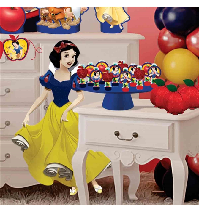 Painel Festa Princesa Branca de Neve em EVA 3D Decoração Aniversário