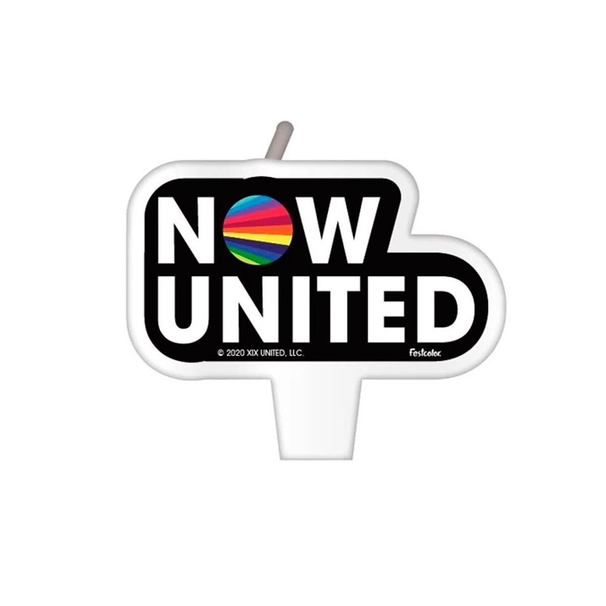 Vela de Aniversário Now United Original Sem número Pavio Mágico