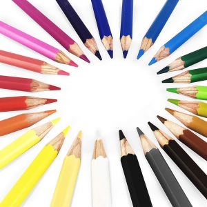 Lápis de cor artístico Watercolour Pencils 24 cores aquarelável