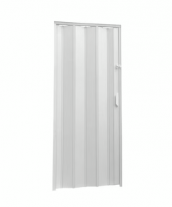 Porta Sanfonada PVC Plasflex 72cm Branco