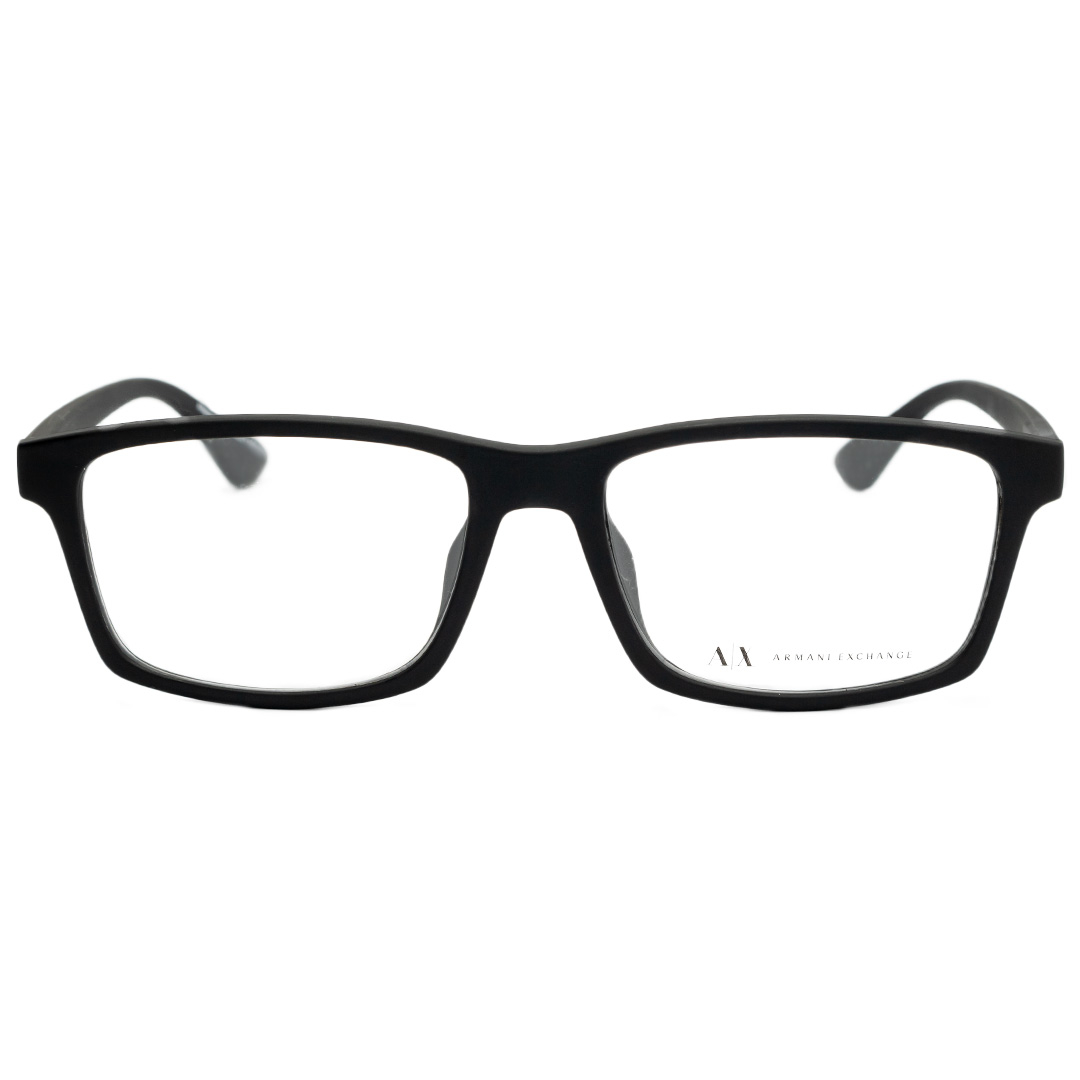 Óculos de Grau Retangular Armani Exchange AX3083U Preto