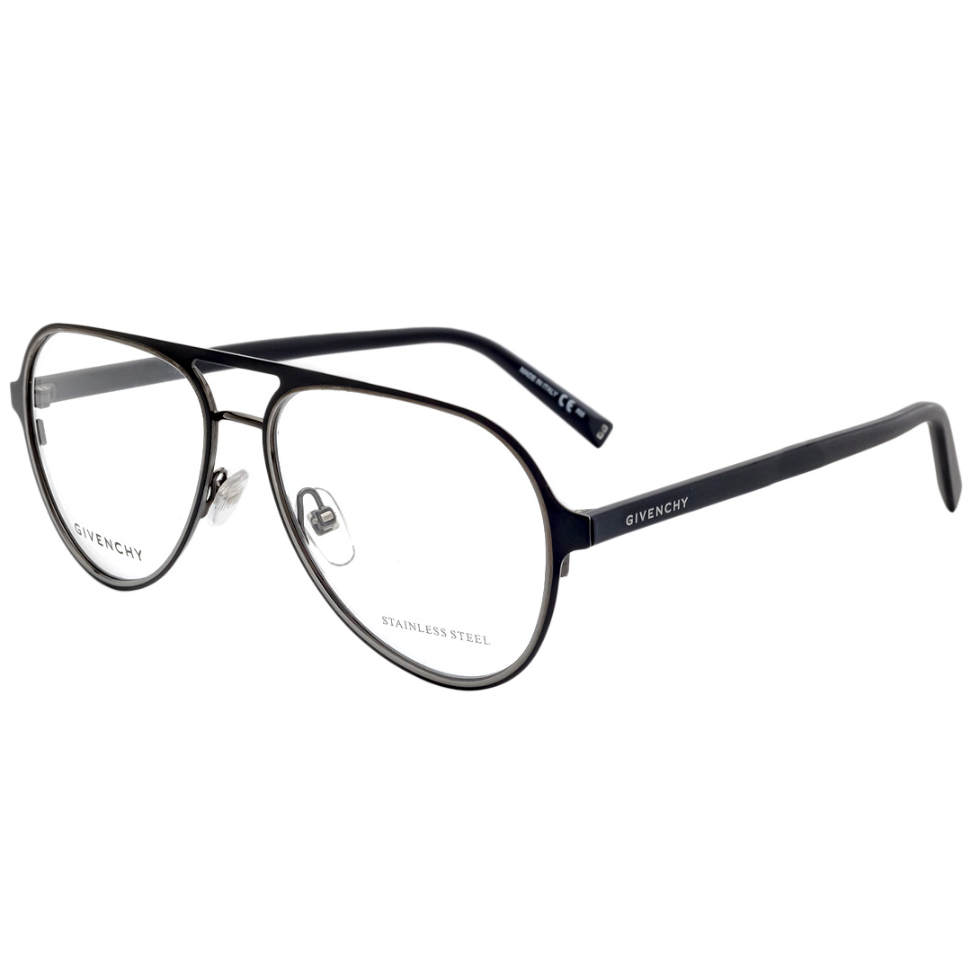 Óculos de Grau Aviador Givenchy Gv0133 Preto