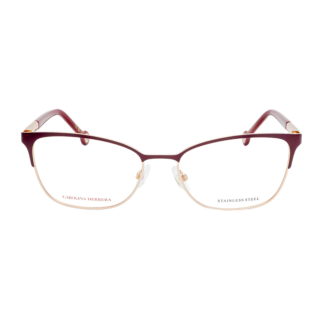 Óculos de Grau Carolina Herrera HER0164 NOA Dourado e Marsala