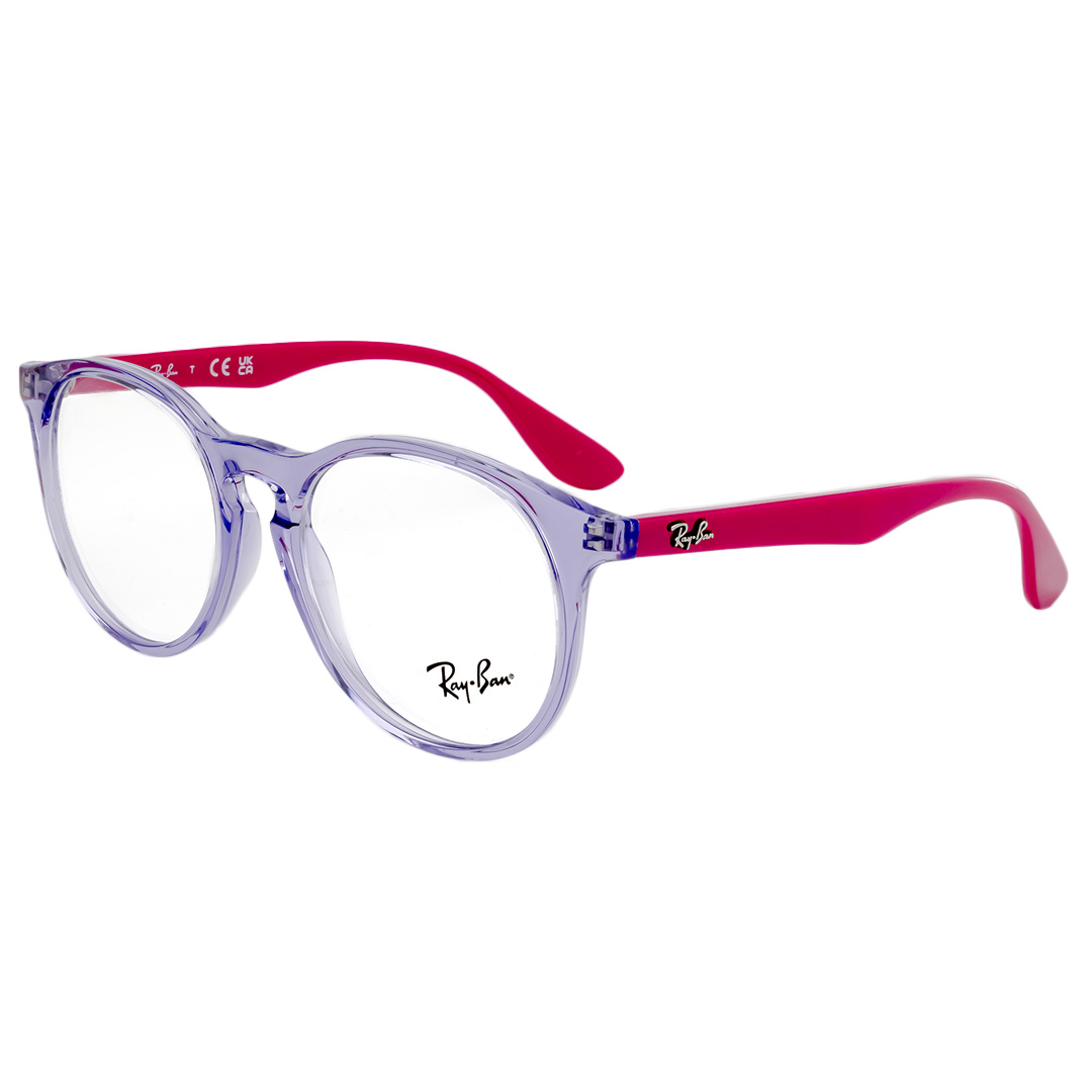 Óculos de Grau Oval Ray-Ban Kids RB1554 Lilás