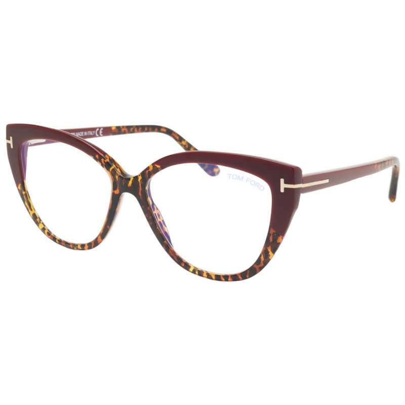 Óculos De Grau Quadrado Tom Ford Tf5673-B Tartaruga