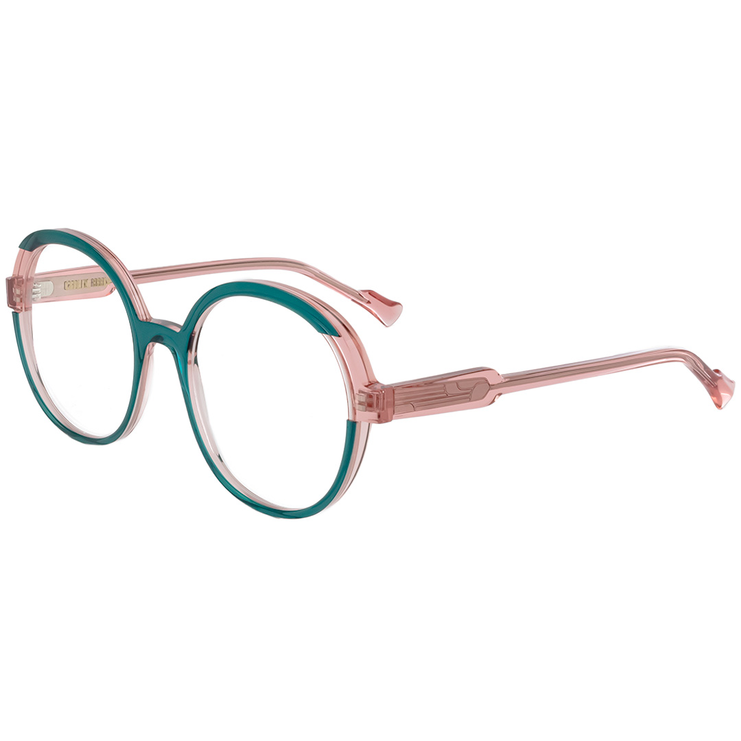 Óculos de Grau Redondo Caroline Abram HEIDI 668 Verde