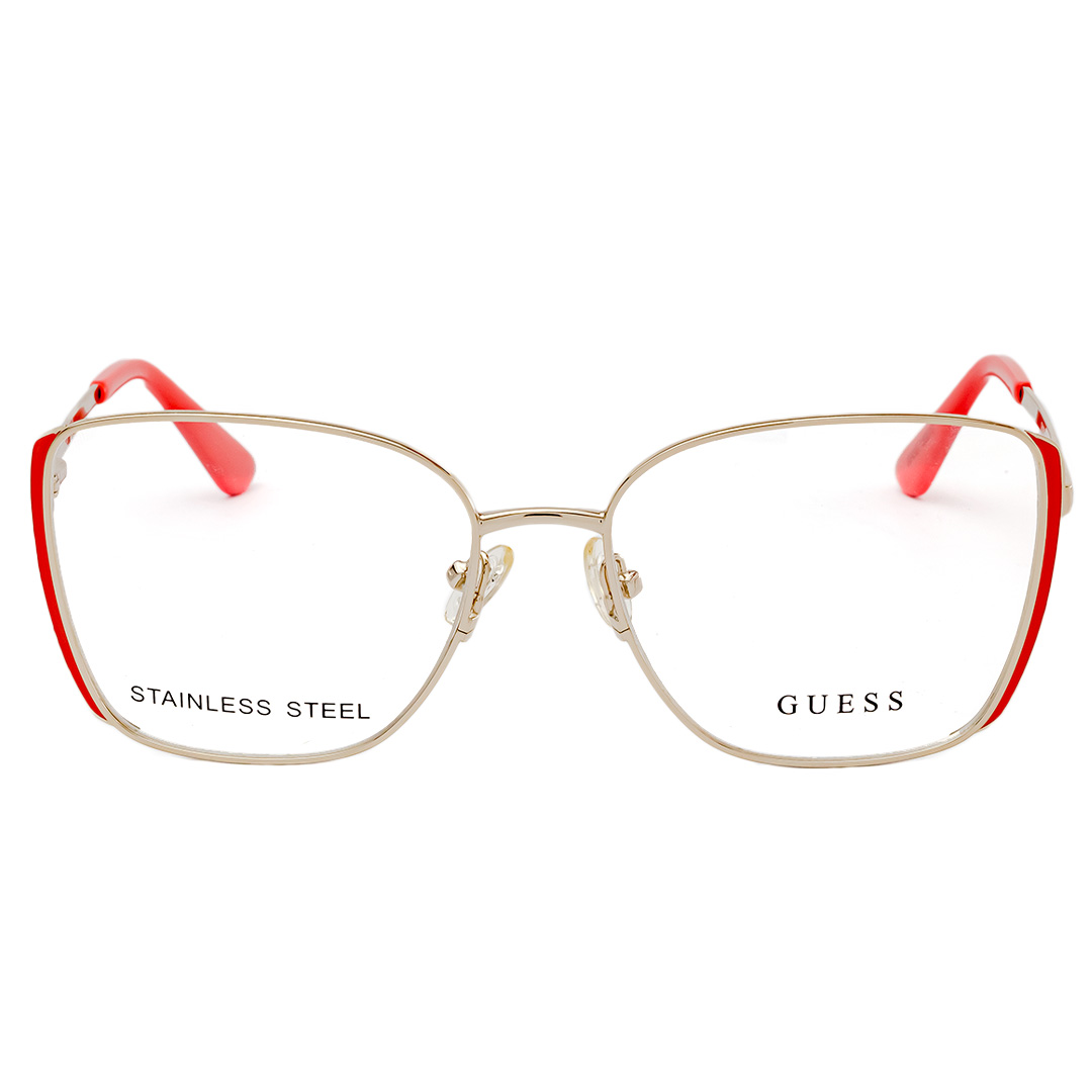 Óculos de Grau Retangular Guess Gu2903 Dourado