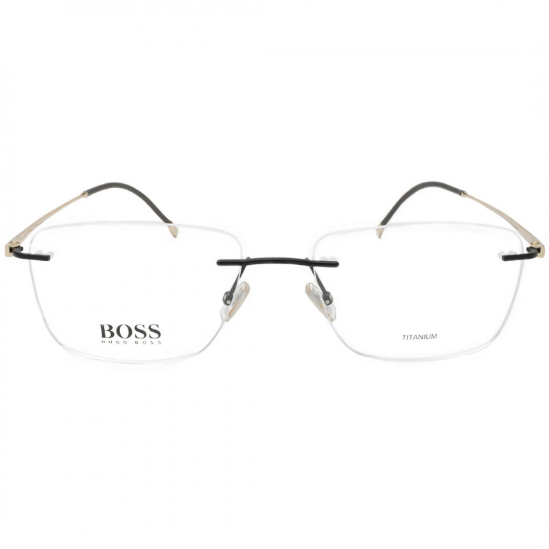 Óculos De Grau Retangular Hugo Boss 1266/A Preto
