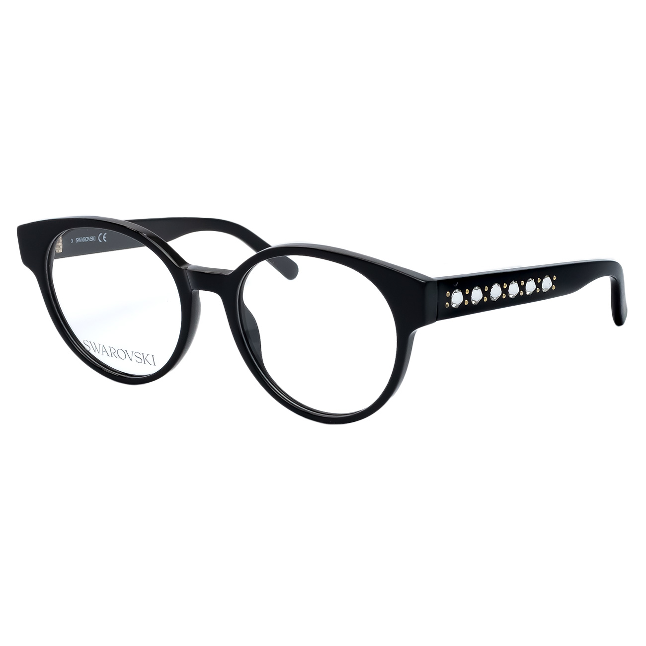 Óculos de Grau Swarovski SK5453 001 Preto