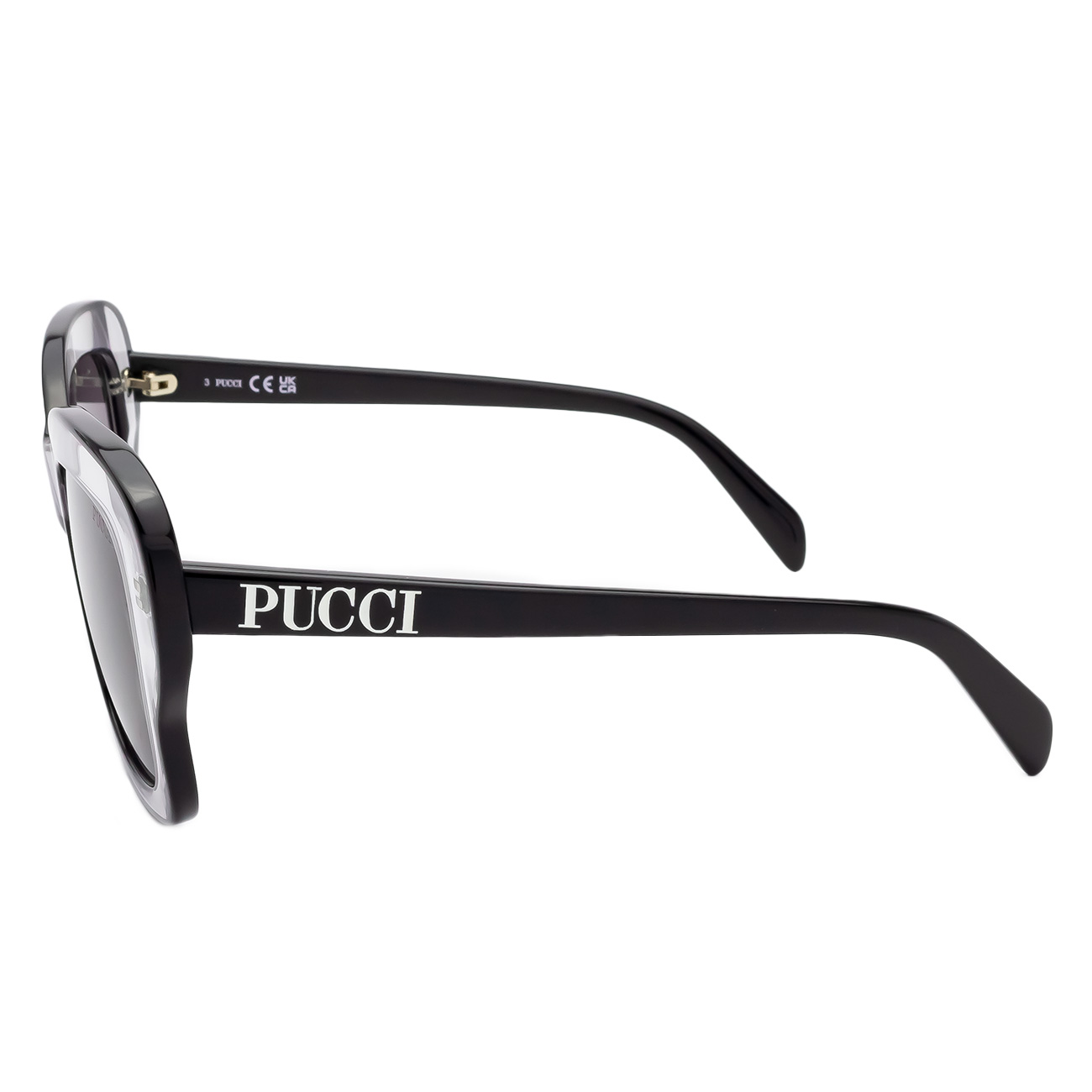 Óculos de Sol Emilio Pucci EP220 20A Cinza Transparente