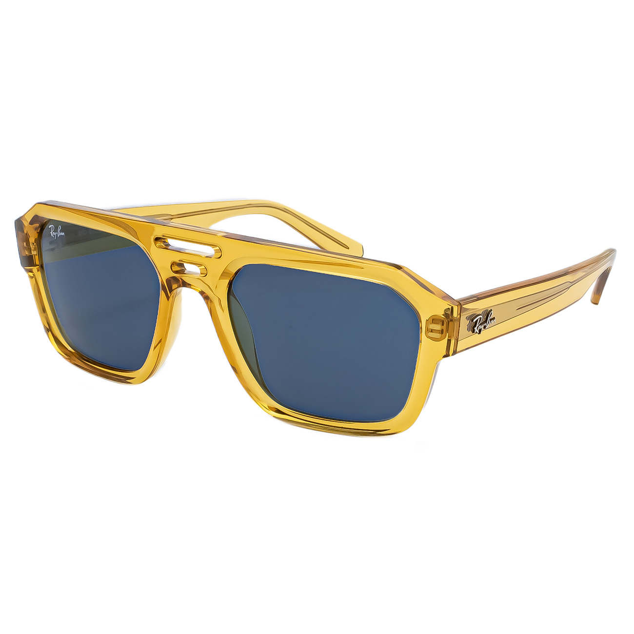 Óculos de Sol Ray-Ban RB4397 Corrigan 6682/80 Amarelo Transparente