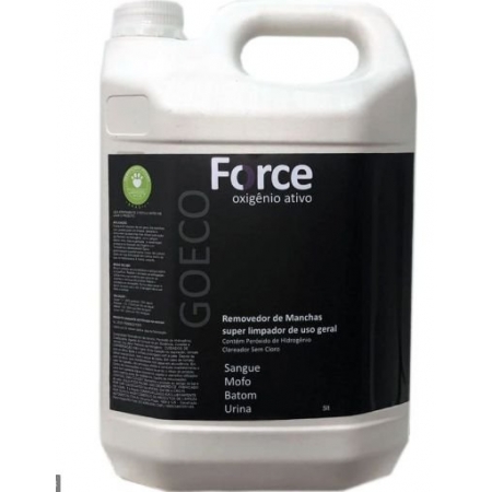 FORCE - Removedor de Manchas com Oxigênio Ativo 5LT - Go Eco Wash