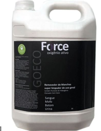 FORCE - Removedor de Manchas com Oxigênio Ativo 5LT - Go Eco Wash