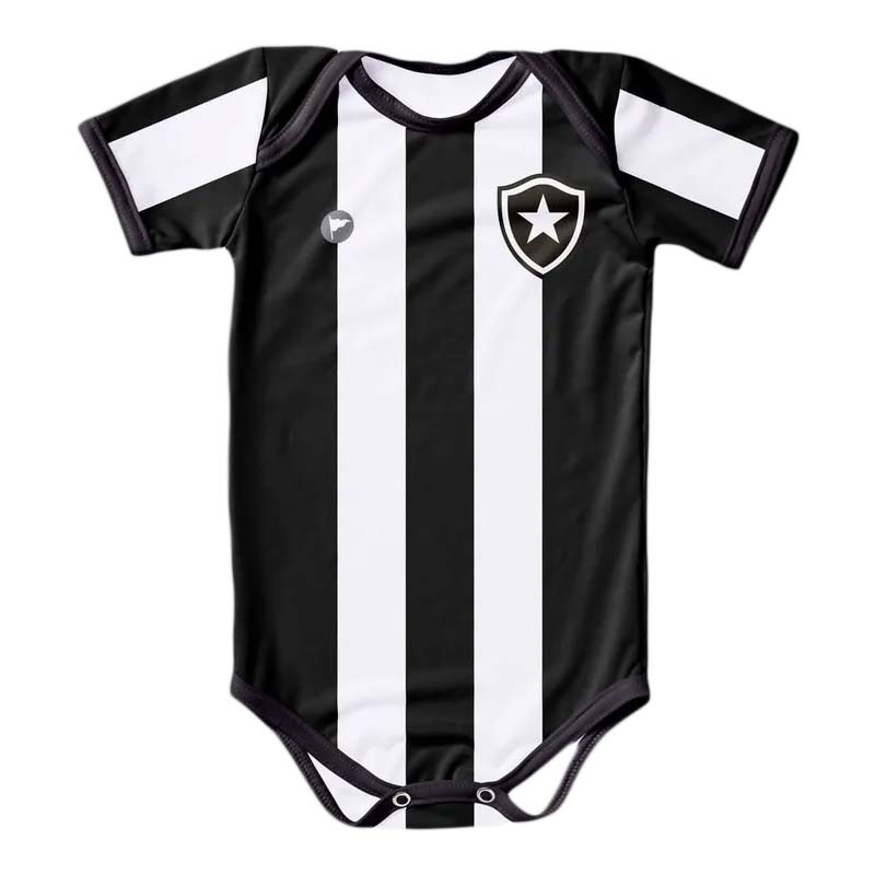 Body Bebê Proteção UV Futebol Botafogo Oficial