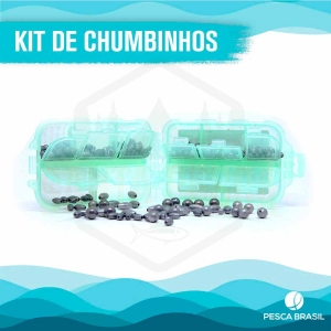 Kit Chumbada para Pesca - Pesca Brasil 200g