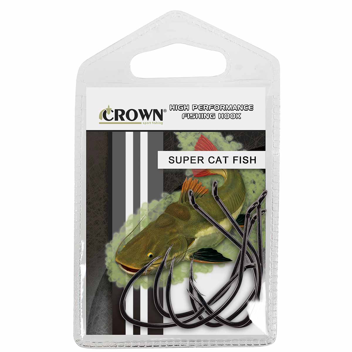 Anzol Super Cat Fish Black Crown C/ Farpa